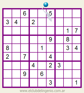 Fácil sudoku online  El Club del Ingenio - Juegos para entrenar la mente